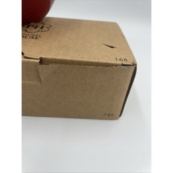 A Princess House Exclusive Pavillion Leaf Dish Bowl Ceramic Berry - Picture 4 of 6